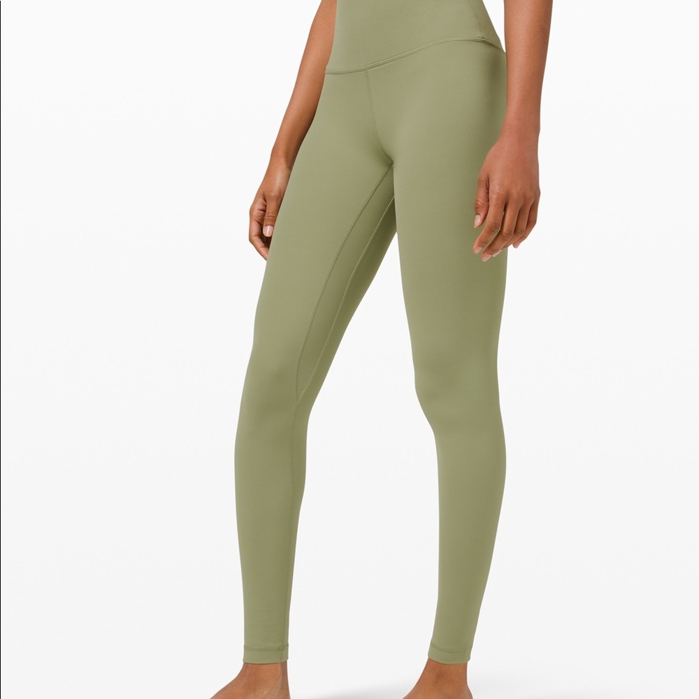 Lululemon Align Pant 28" Willow Green